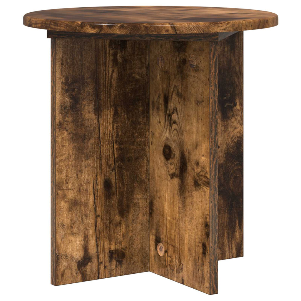 vidaXL Stojak na rośliny 2 pcs Dąb wędzony 40 x 40 x 40 cm