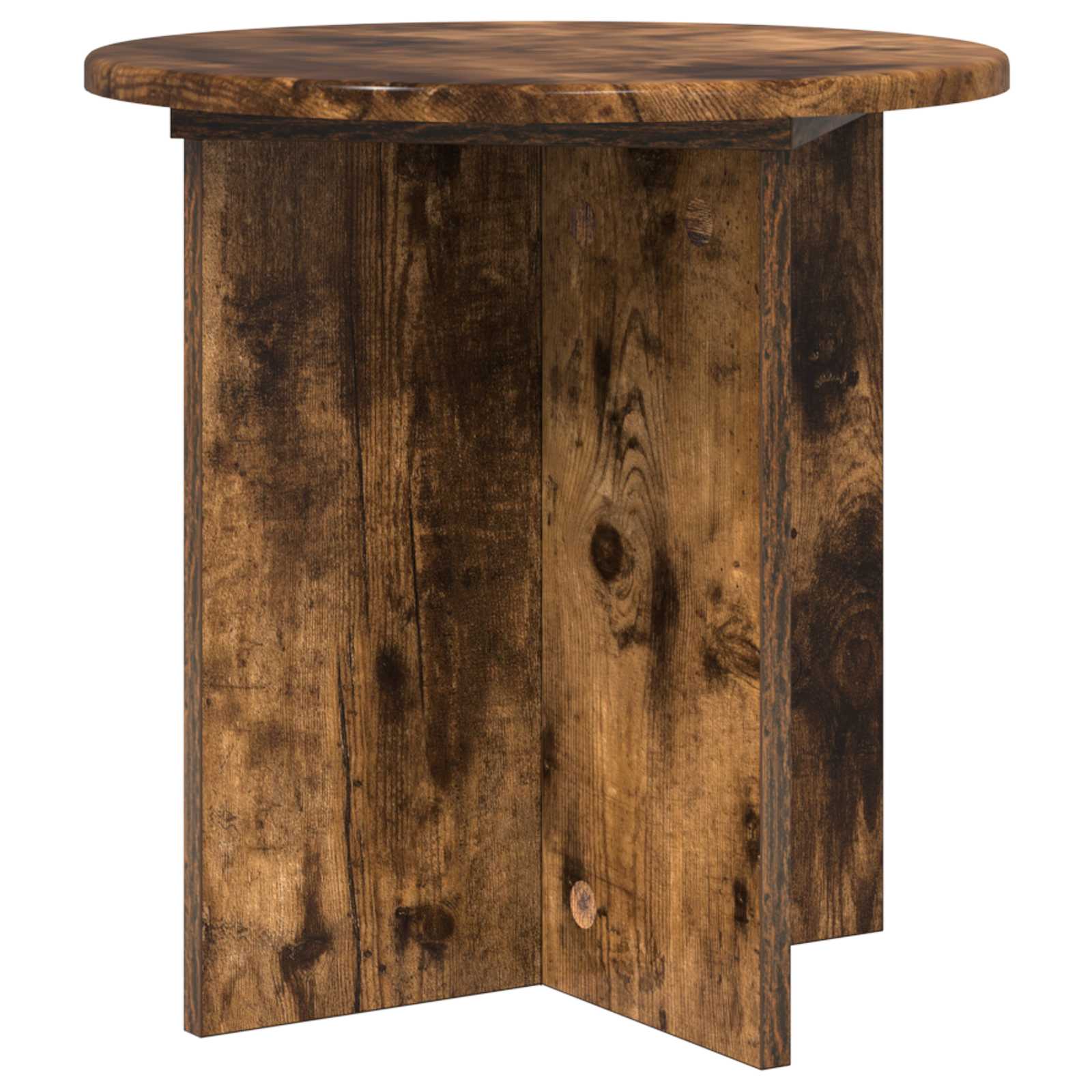 vidaXL Stojak na rośliny 2 pcs Dąb wędzony 40 x 40 x 40 cm