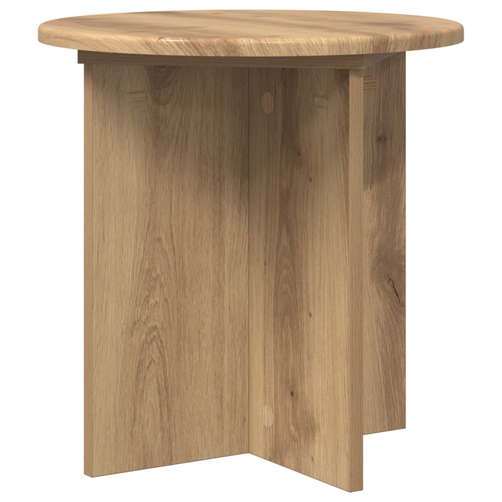 vidaXL Stojak na rośliny 2 pcs Dąb artisan 40 x 40 x 40 cm