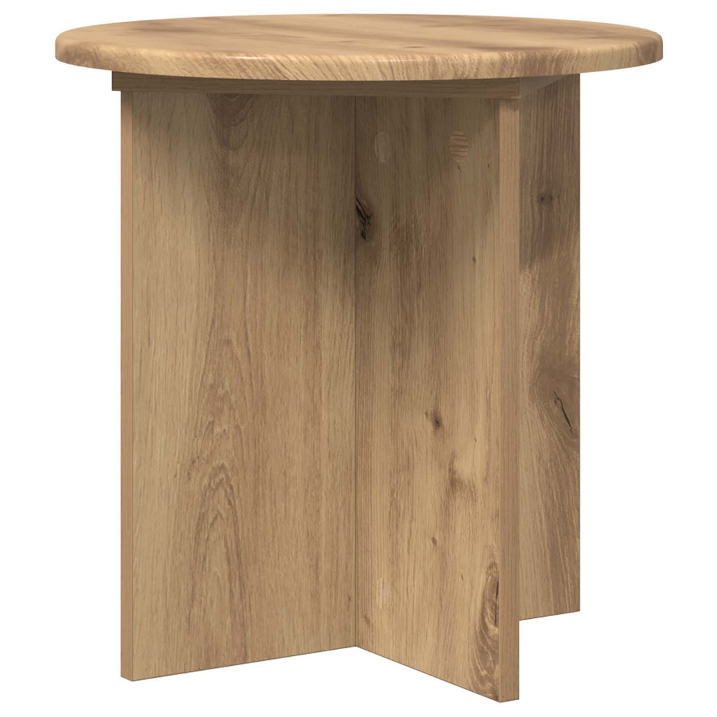 vidaXL Stojak na rośliny 2 pcs Dąb artisan 40 x 40 x 40 cm