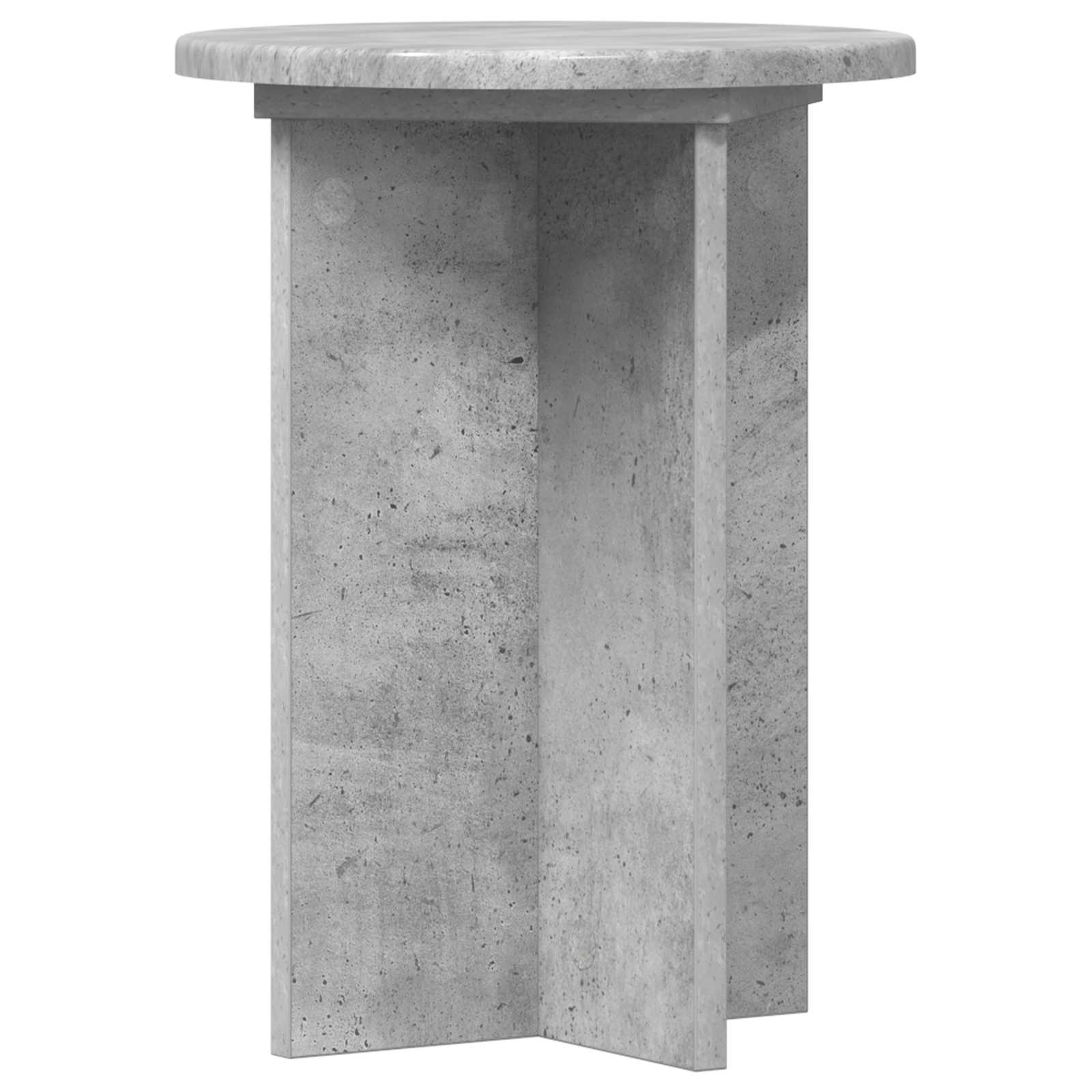 vidaXL Stojak na rośliny 2 pcs Betonowy szary Ø29,5 x 40 cm