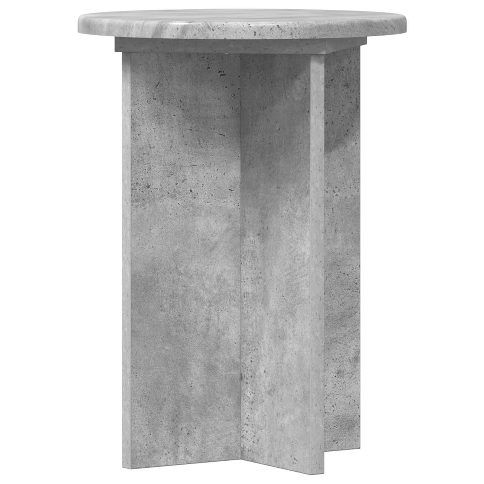 vidaXL Stojak na rośliny 2 szt. Betonowy szary Ø29,5 x 40 cm
