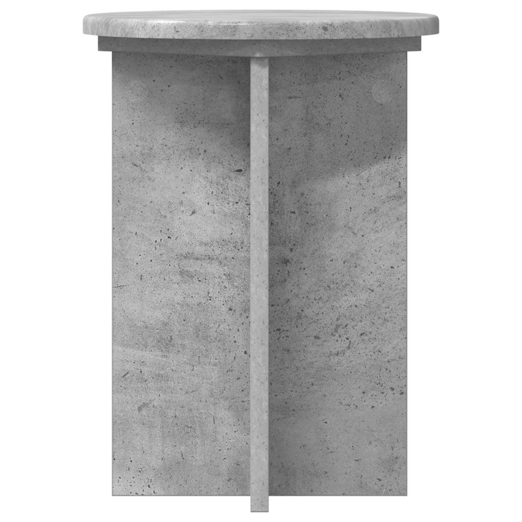 vidaXL Stojak na rośliny 2 szt. Betonowy szary Ø29,5 x 40 cm