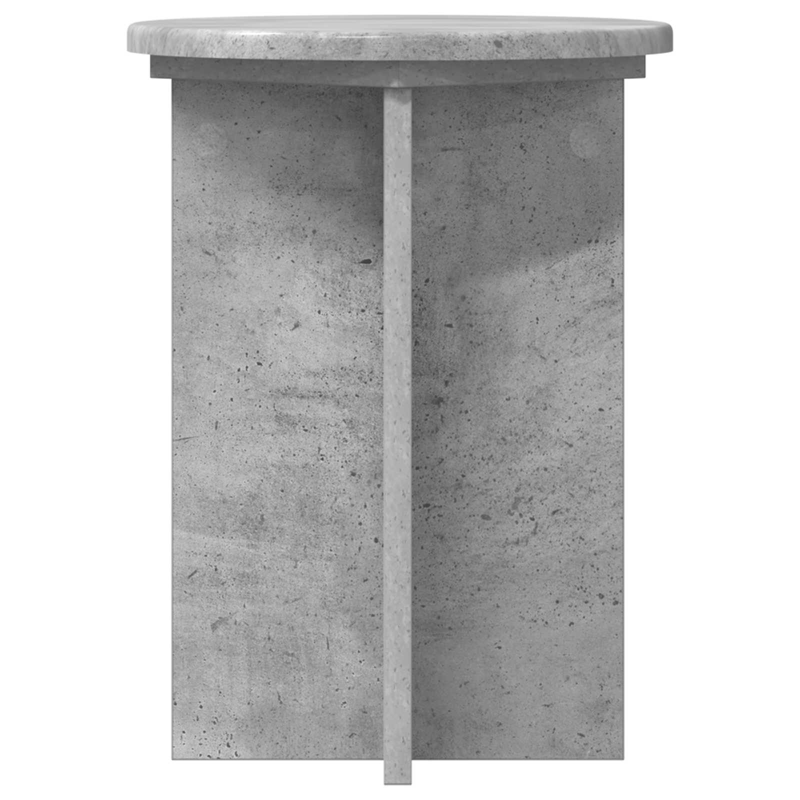 vidaXL Stojak na rośliny 2 szt. Betonowy szary Ø29,5 x 40 cm