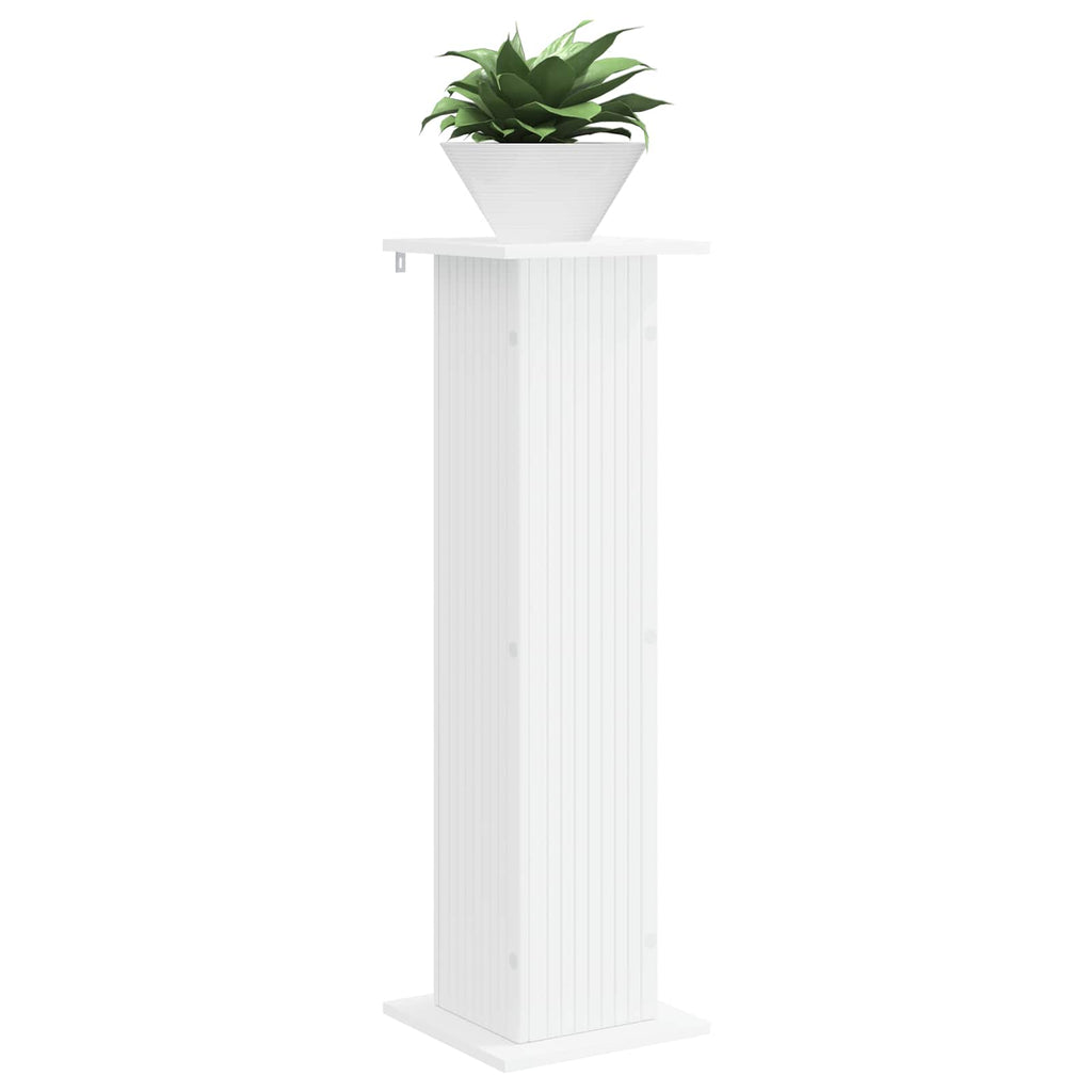 vidaXL Stojak na rośliny Biały 30,5 x 30 x 100,5 cm