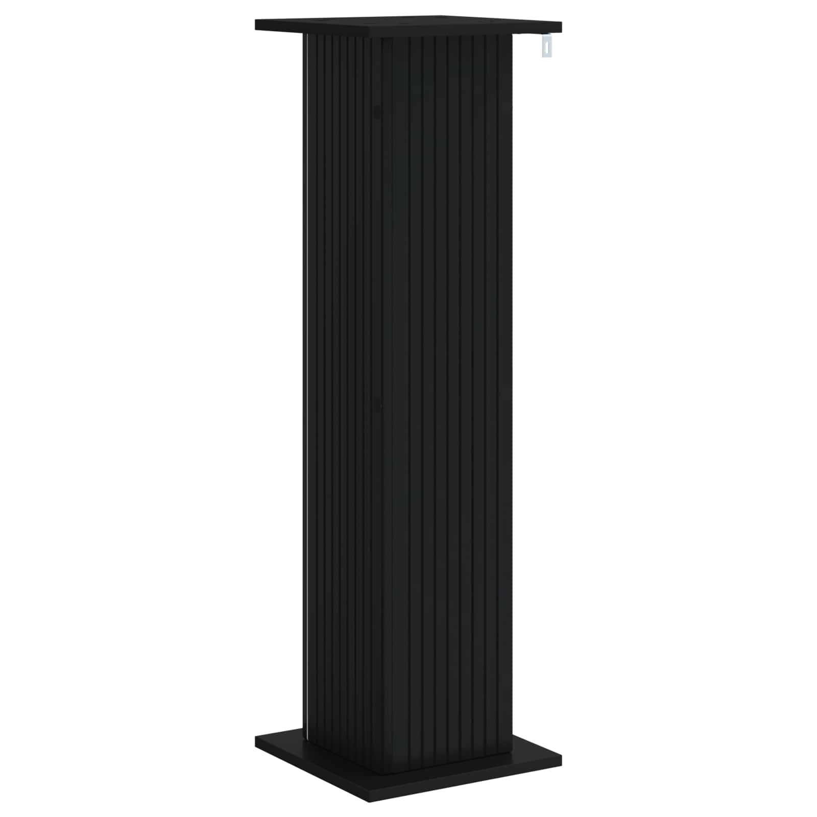 vidaXL Stojak na rośliny Czarny 30,5 x 30 x 100,5 cm