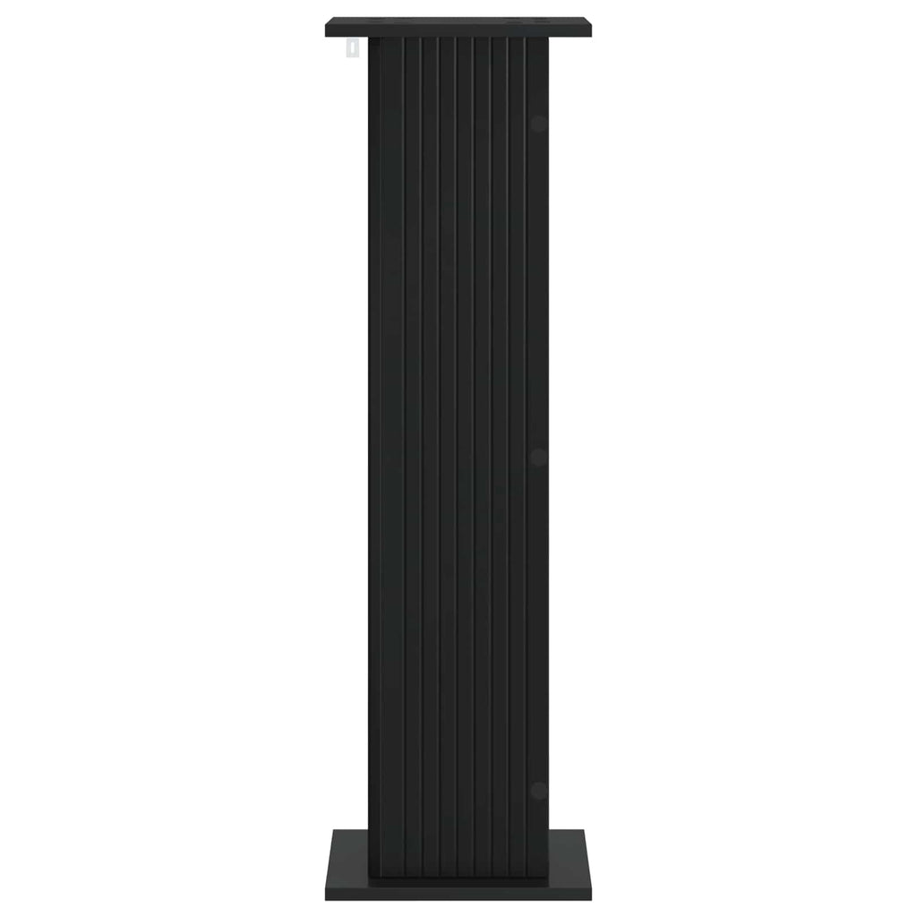 vidaXL Stojak na rośliny Czarny 30,5 x 30 x 100,5 cm