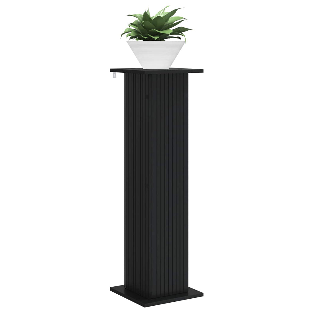 vidaXL Stojak na rośliny Czarny 30,5 x 30 x 100,5 cm