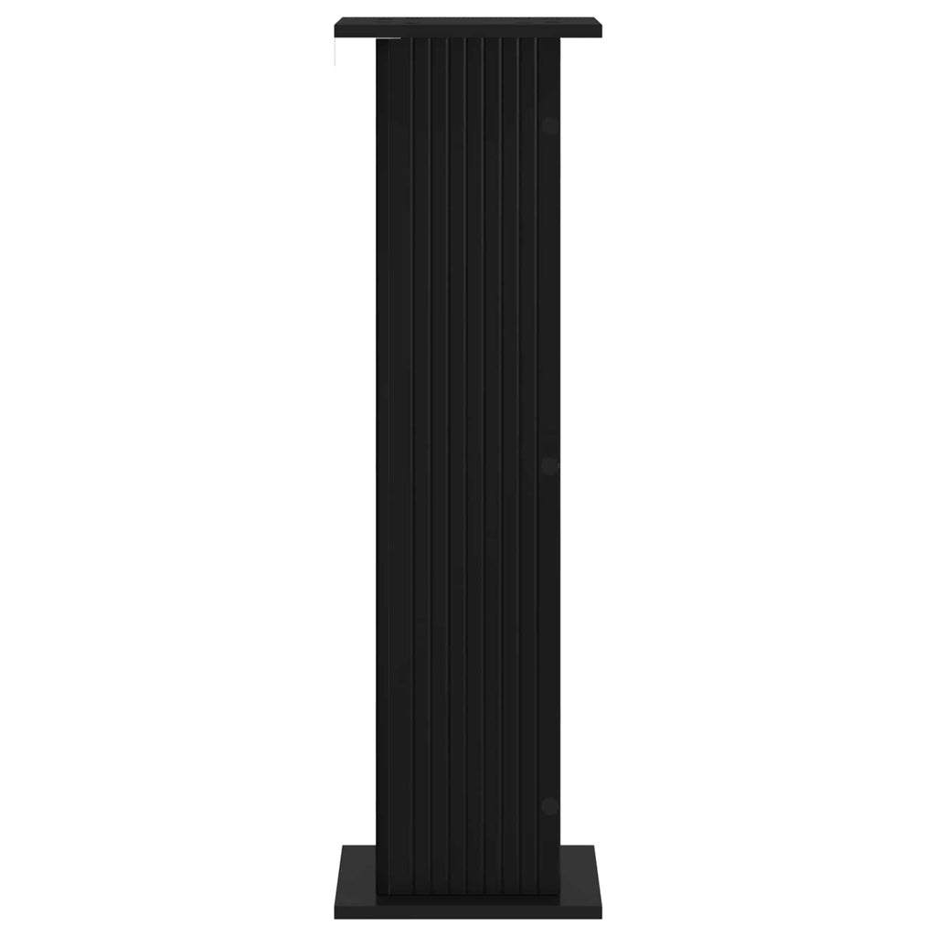 vidaXL Stojak na rośliny Czarny 30,5 x 30 x 100,5 cm