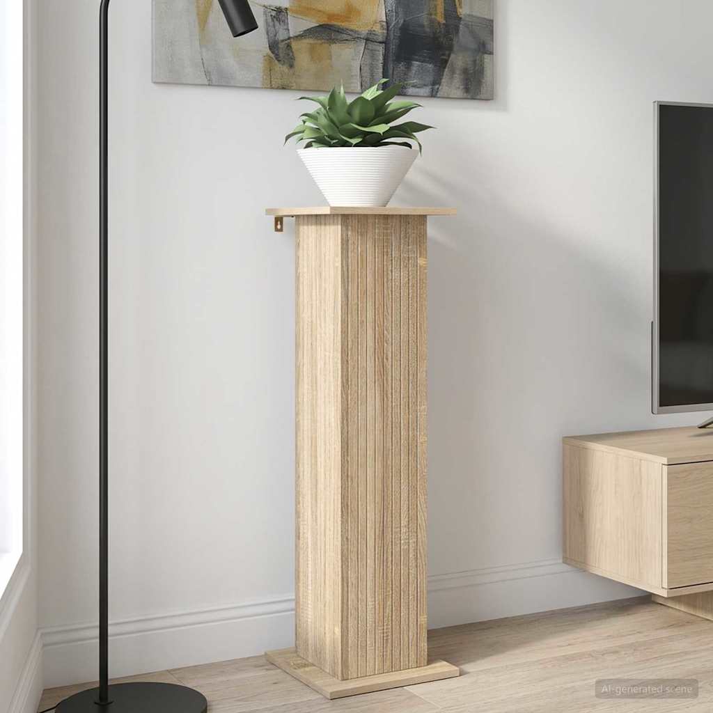 vidaXL Stojak na rośliny dąb Sonoma 30,5 x 30 x 100,5 cm