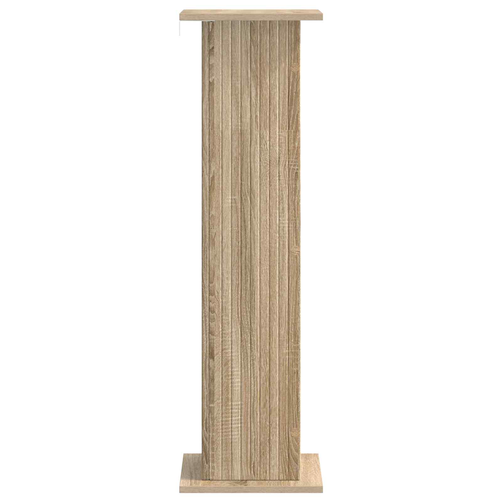 vidaXL Stojak na rośliny 2 pcs dąb Sonoma 30,5 x 30 x 100,5 cm