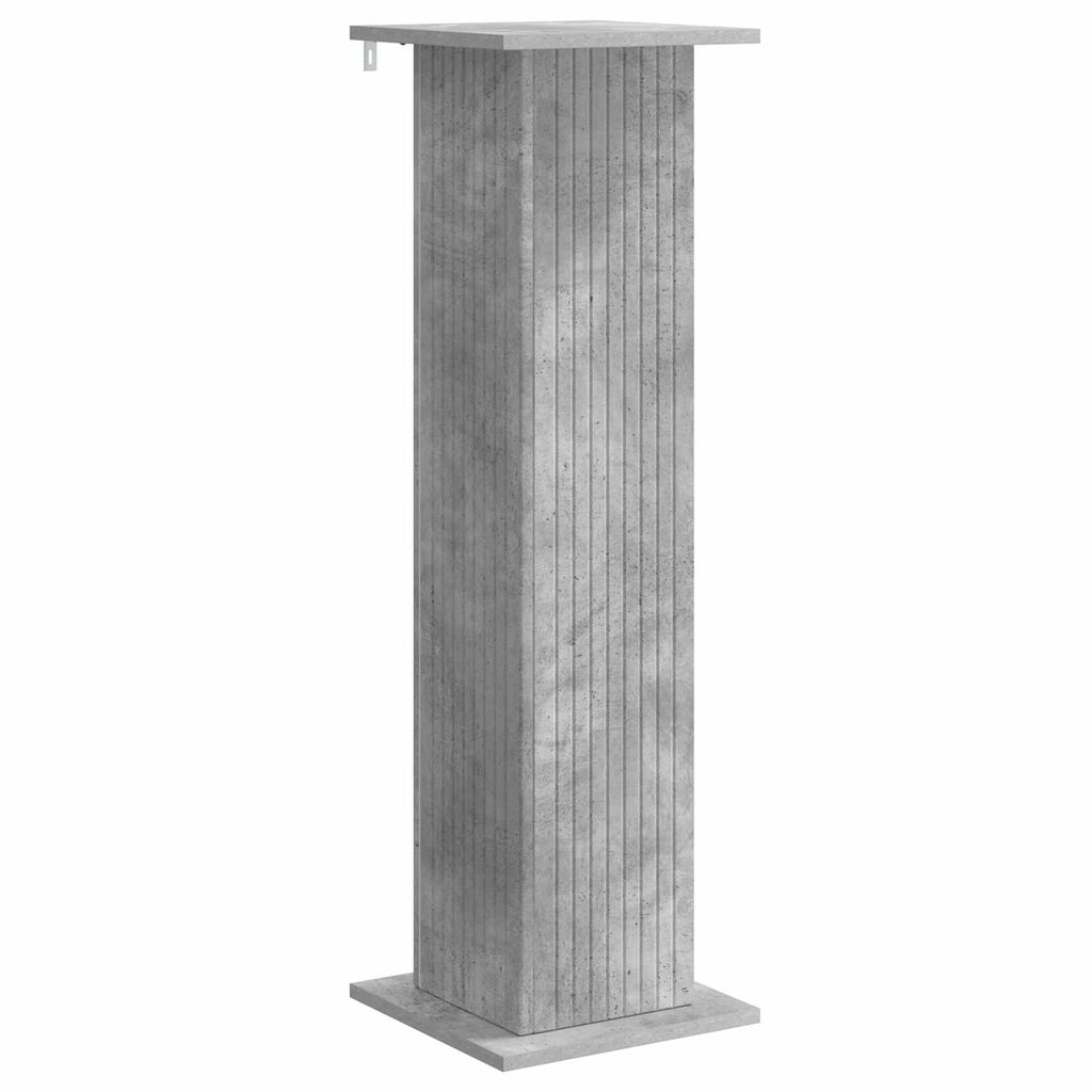 vidaXL Stojak na rośliny Betonowy szary 30,5 x 30 x 100,5 cm