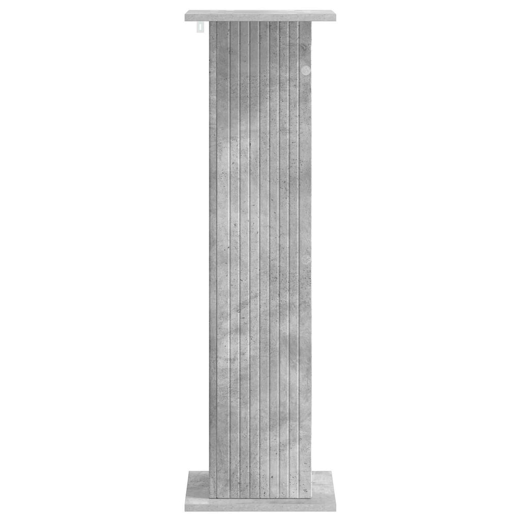 vidaXL Stojak na rośliny Betonowy szary 30,5 x 30 x 100,5 cm