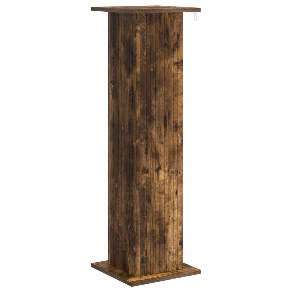 vidaXL Stojak na rośliny Dąb wędzony 30,5 x 30 x 100,5 cm
