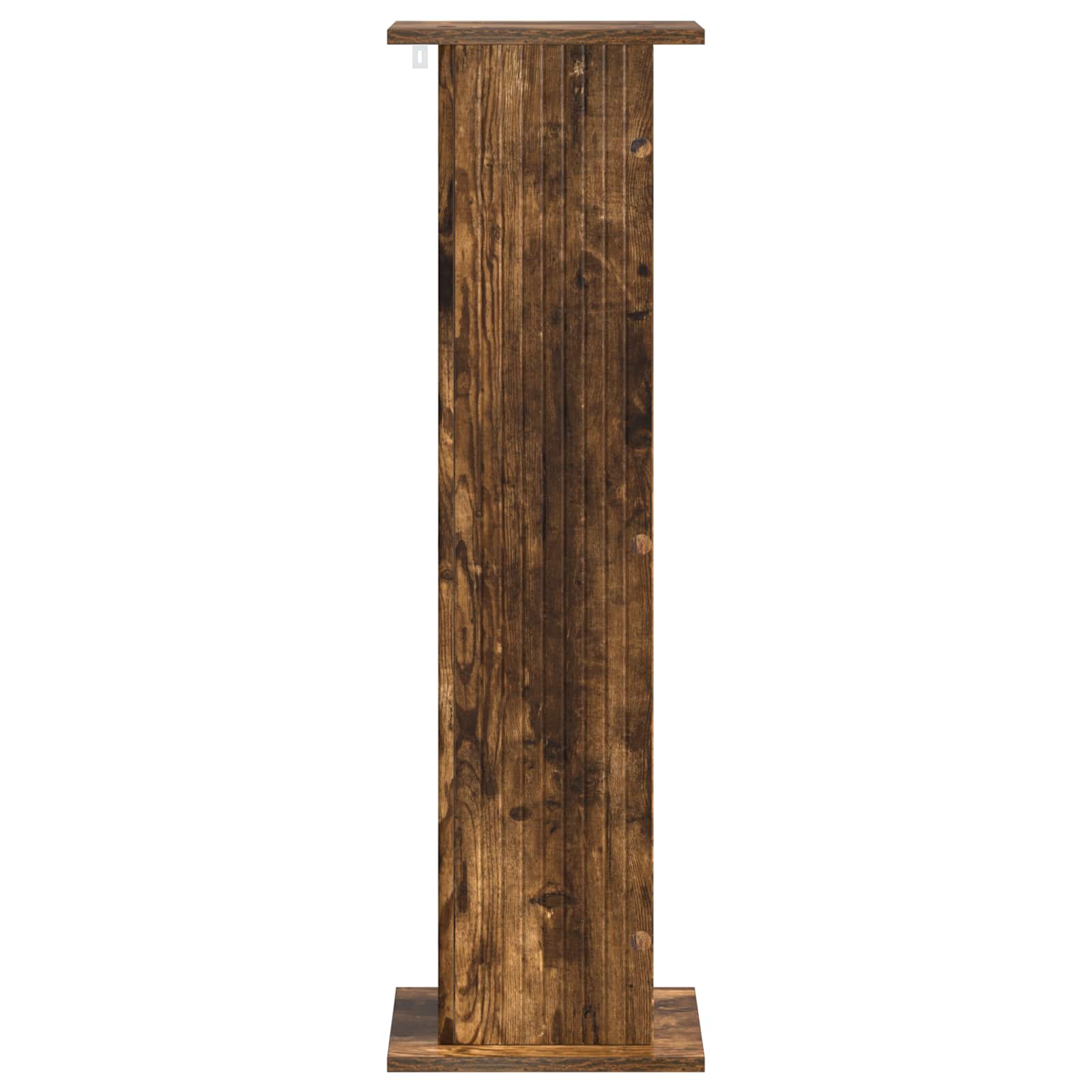 vidaXL Stojak na rośliny Dąb wędzony 30,5 x 30 x 100,5 cm