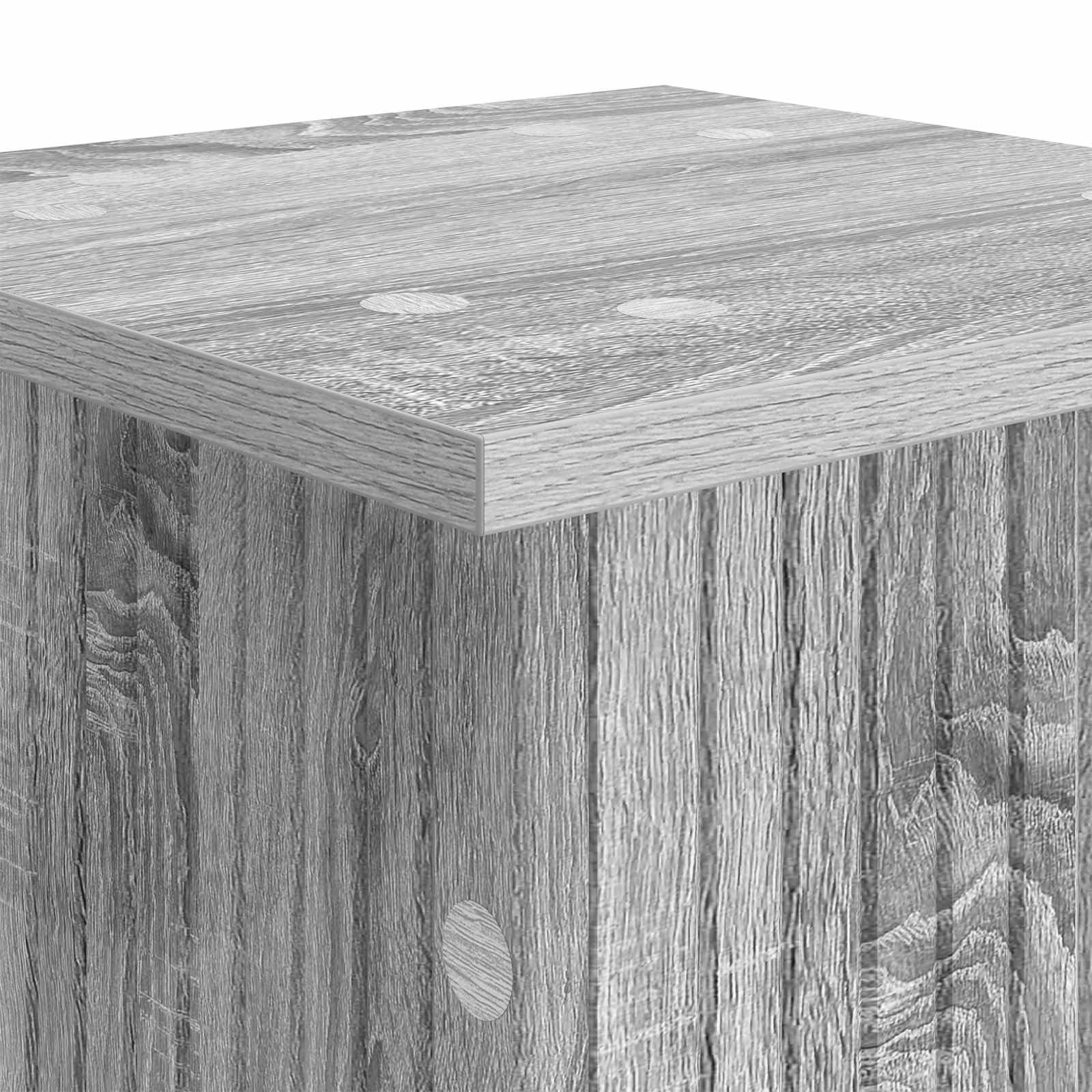 vidaXL Stojak na rośliny Szary Sonoma 30,5 x 30 x 100,5 cm