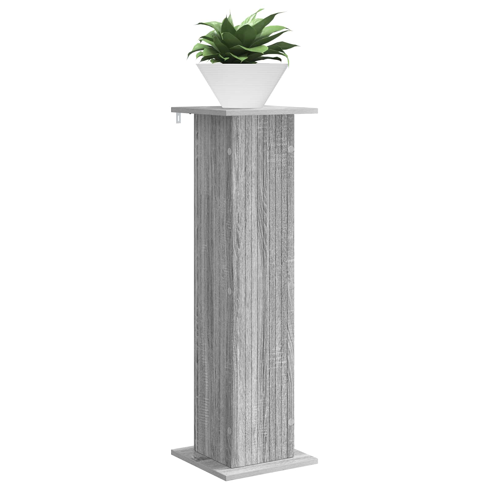 vidaXL Stojak na rośliny Szary Sonoma 30,5 x 30 x 100,5 cm