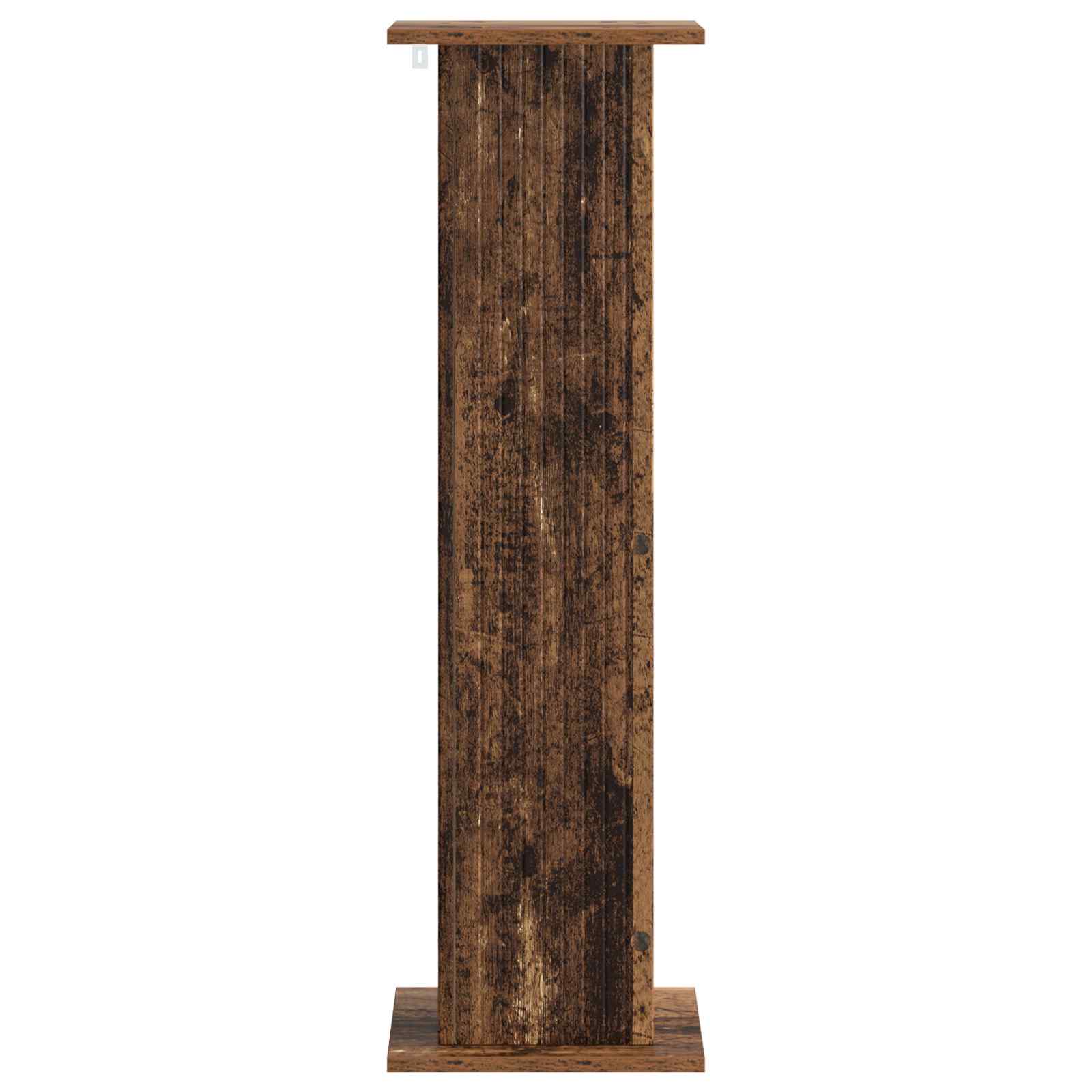vidaXL Stojak na rośliny 2 pcs Stare drewno 30,5 x 30 x 100,5 cm