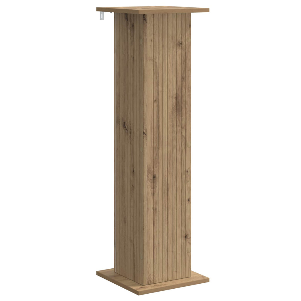 vidaXL Stojak na rośliny 2 pcs Dąb artisan 30,5 x 30 x 100,5 cm