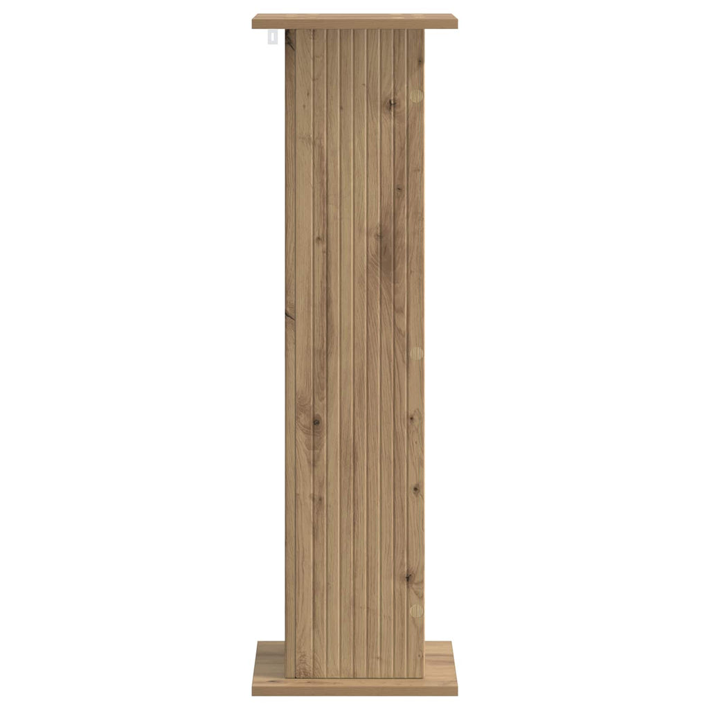 vidaXL Stojak na rośliny 2 pcs Dąb artisan 30,5 x 30 x 100,5 cm
