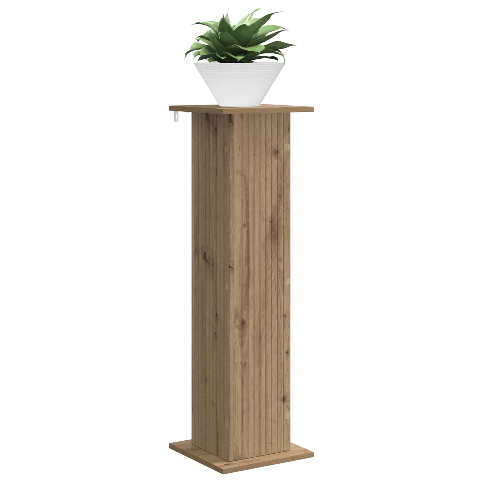 vidaXL Stojak na rośliny 2 pcs Dąb artisan 30,5 x 30 x 100,5 cm