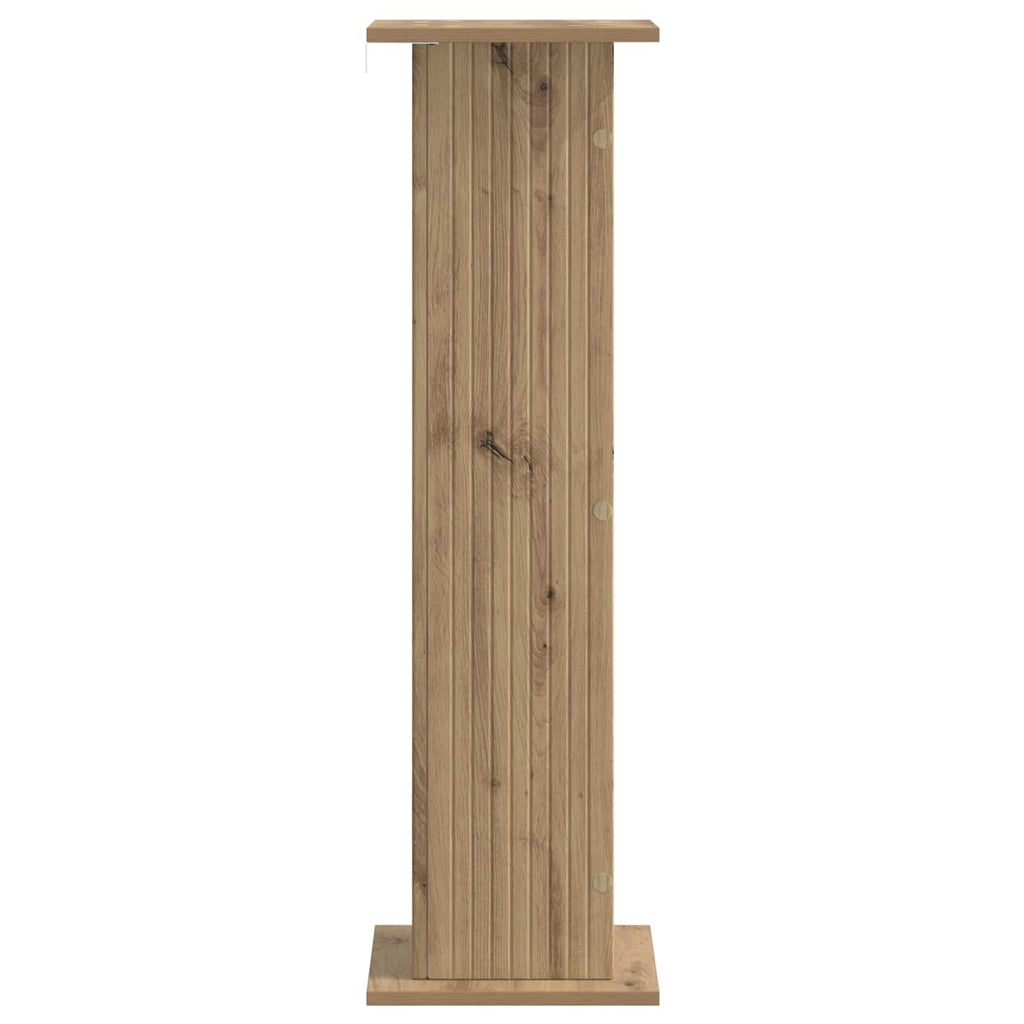 vidaXL Stojak na rośliny 2 pcs Dąb artisan 30,5 x 30 x 100,5 cm