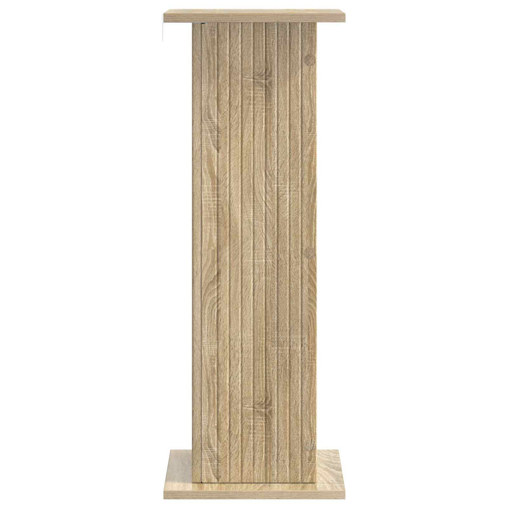 vidaXL Stojak na rośliny 2 pcs dąb Sonoma 30,5 x 30 x 80,5 cm