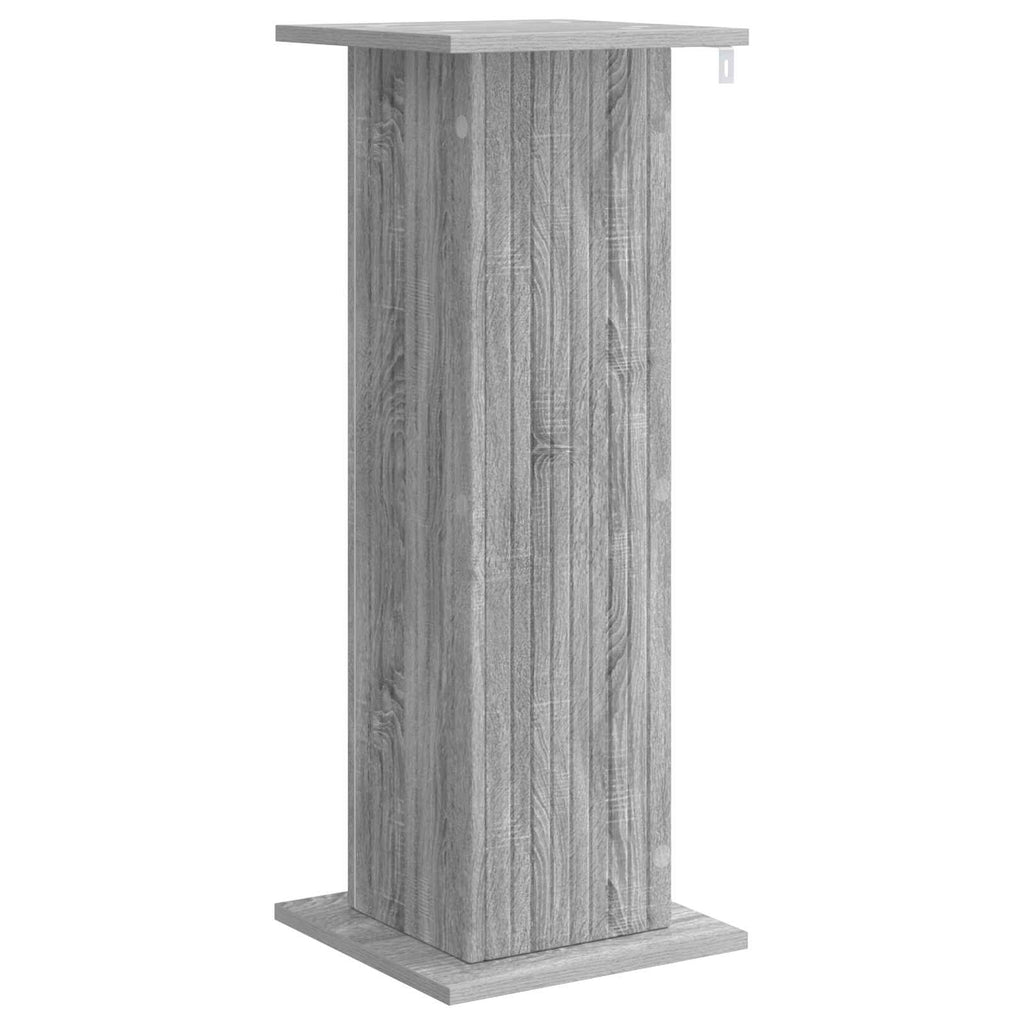 vidaXL Stojak na rośliny Szary Sonoma 30,5 x 30 x 80,5 cm