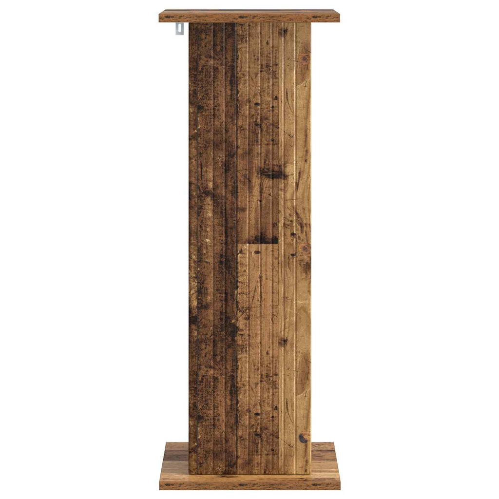 vidaXL Stojak na rośliny Stare drewno 30,5 x 30 x 80,5 cm