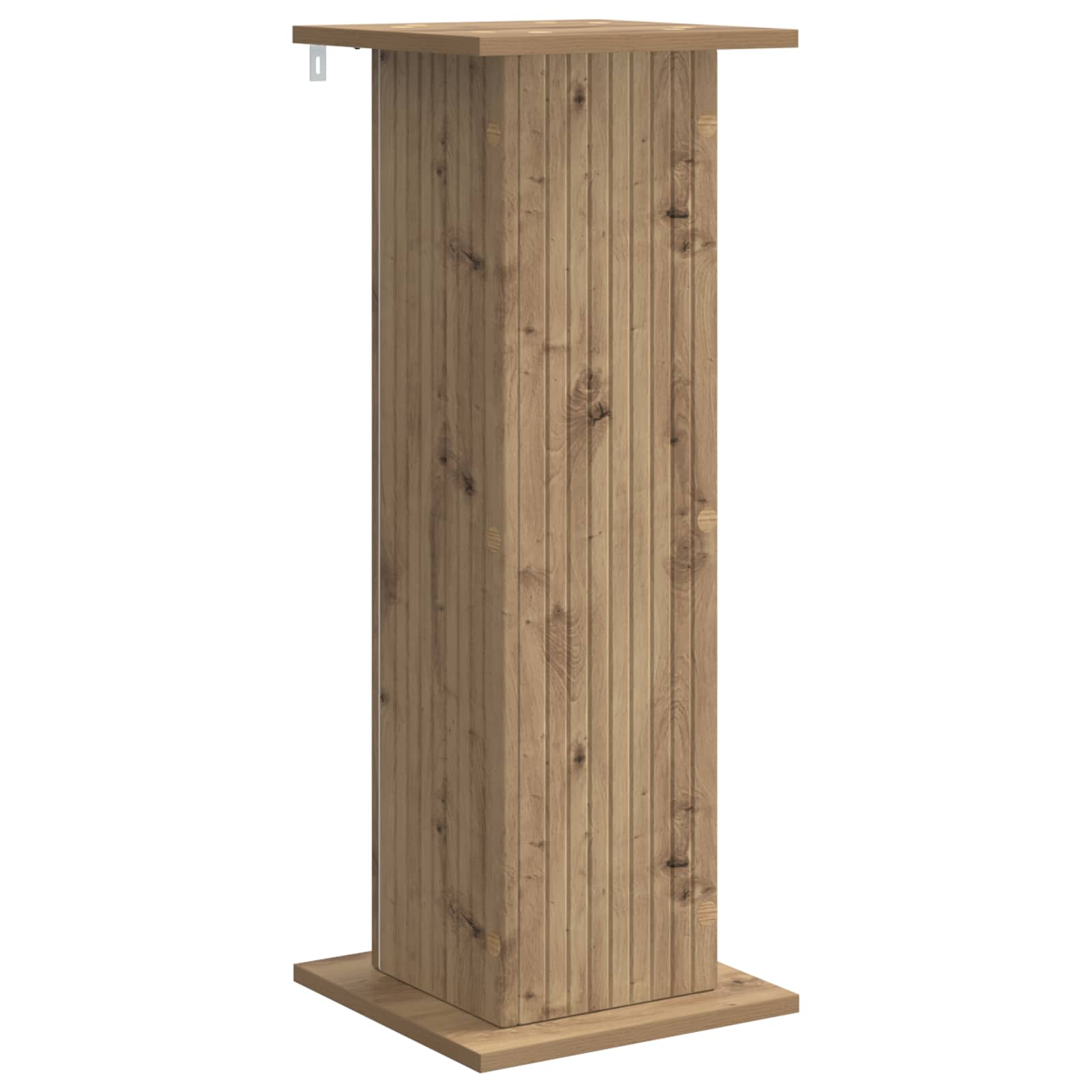 vidaXL Stojak na rośliny 2 pcs Dąb artisan 30,5 x 30 x 80,5 cm