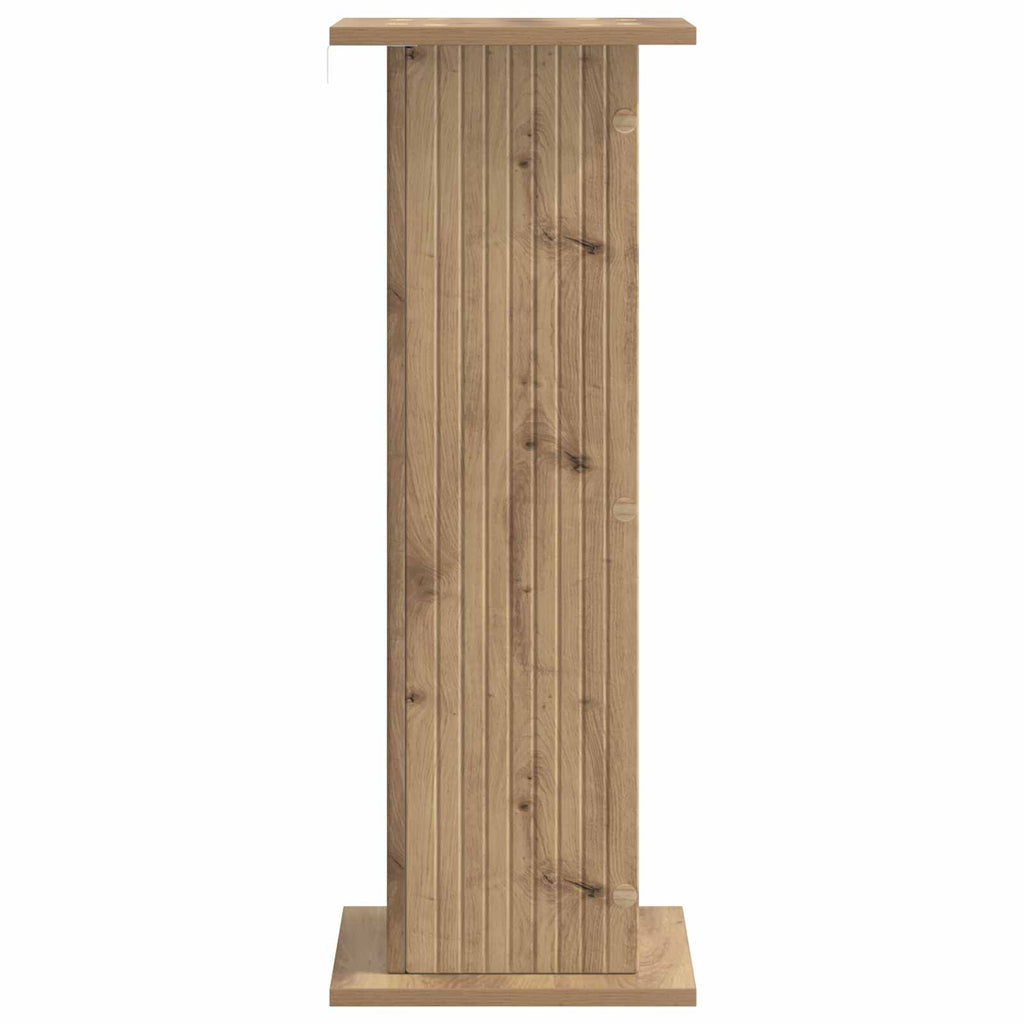vidaXL Stojak na rośliny 2 pcs Dąb artisan 30,5 x 30 x 80,5 cm
