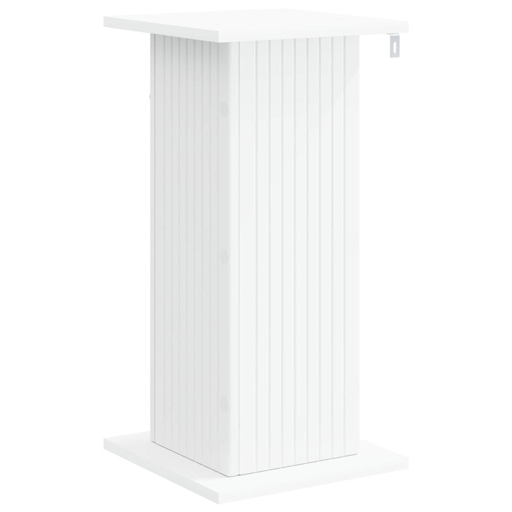 vidaXL Stojak na rośliny Biały 30,5 x 30 x 60,5 cm Drewno inżynieryjne