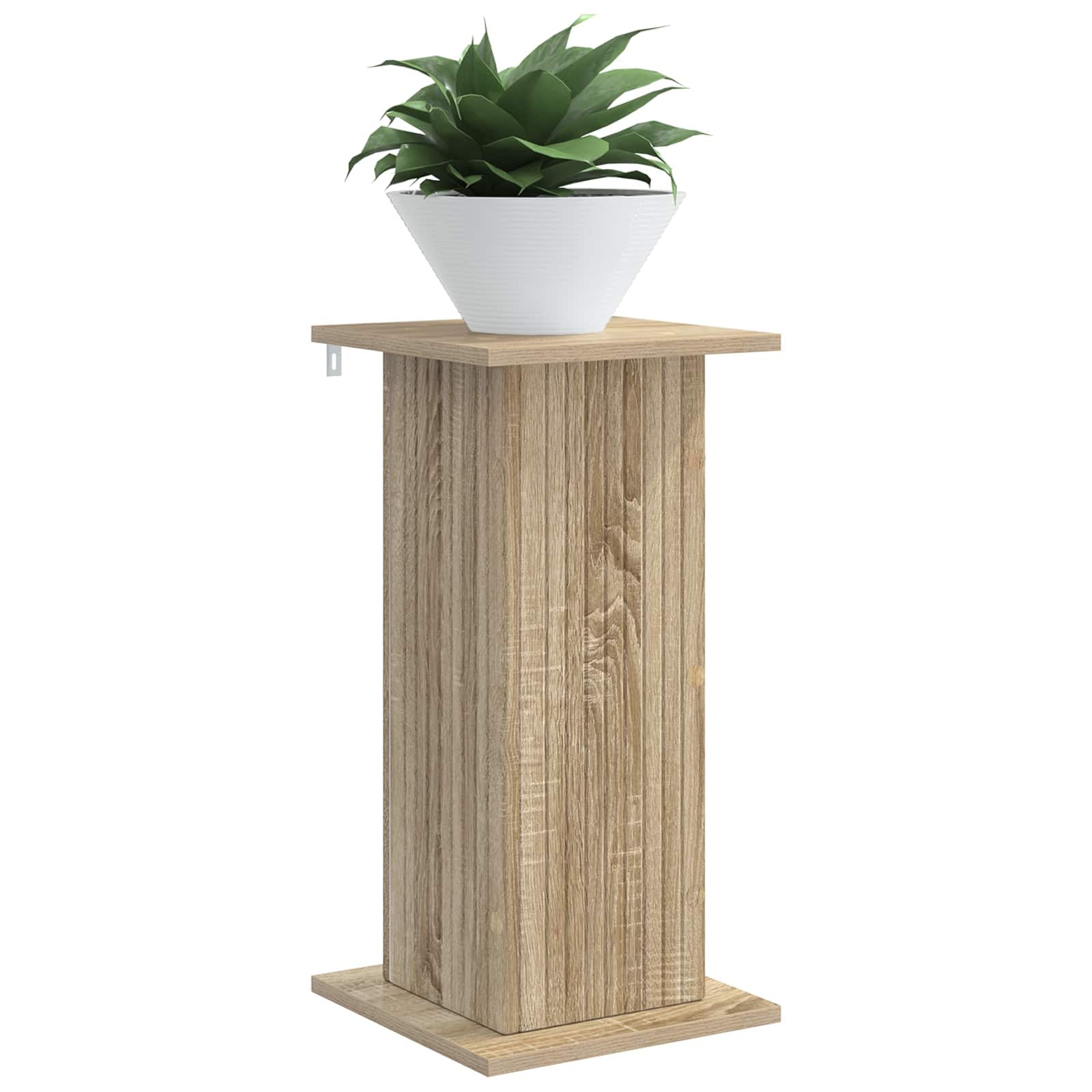 vidaXL Stojak na rośliny dąb Sonoma 30,5 x 30 x 60,5 cm