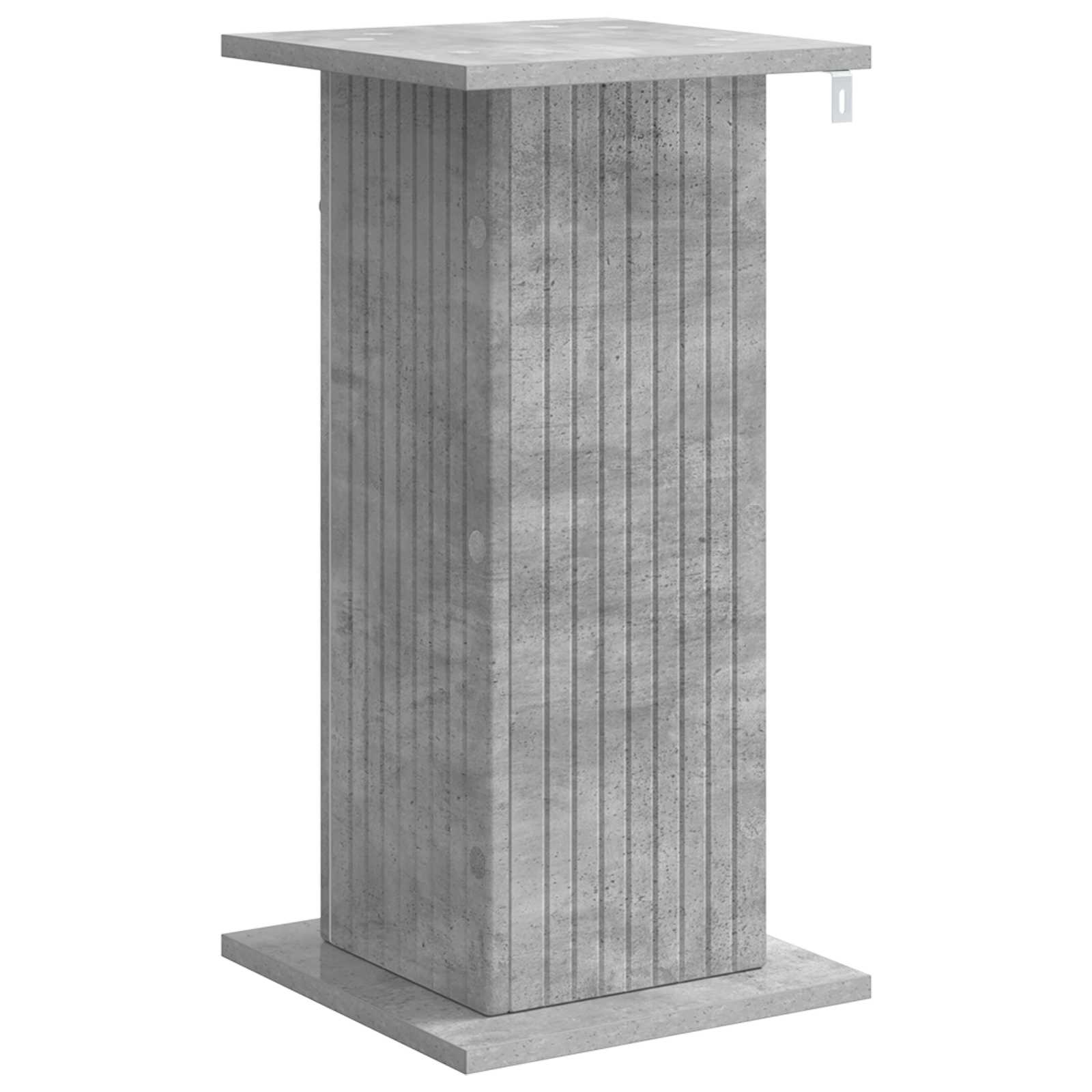 vidaXL Stojak na rośliny Betonowy szary 30,5 x 30 x 60,5 cm