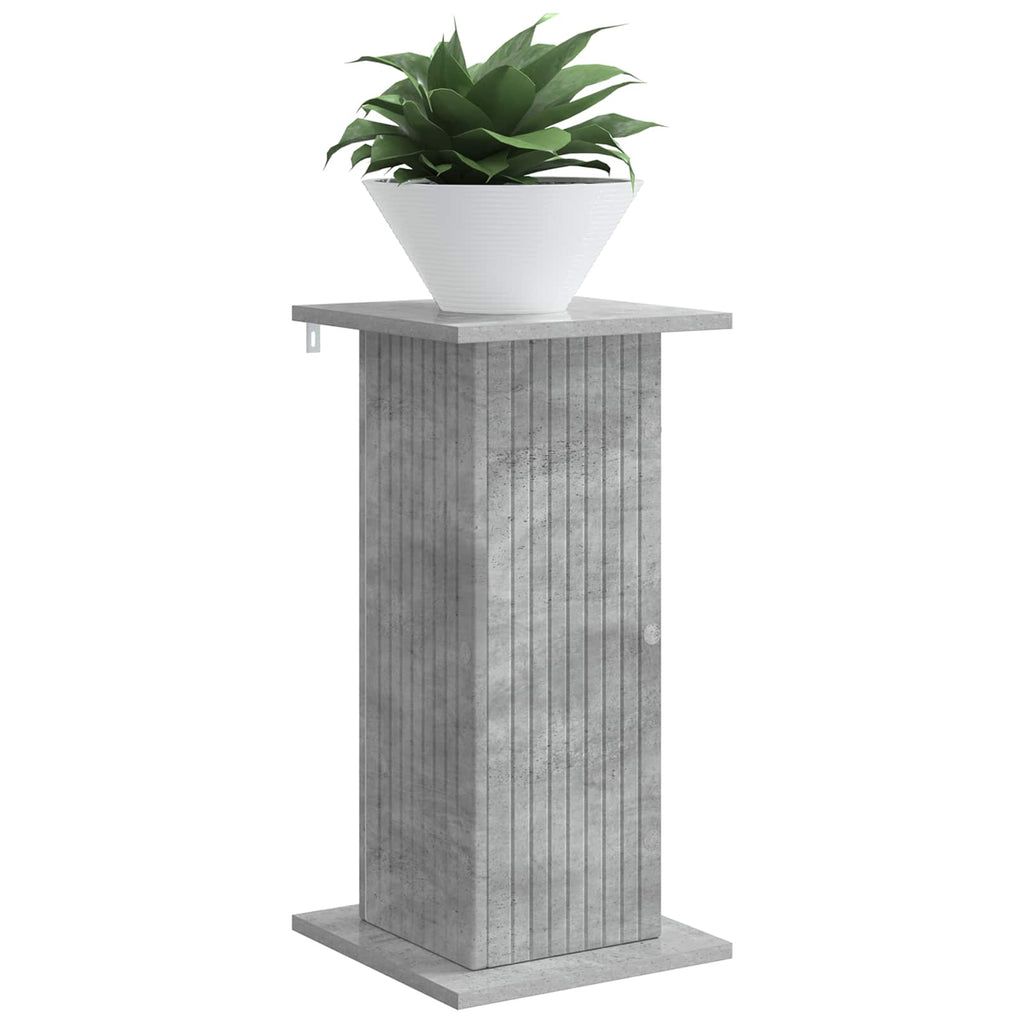 vidaXL Stojak na rośliny Betonowy szary 30,5 x 30 x 60,5 cm