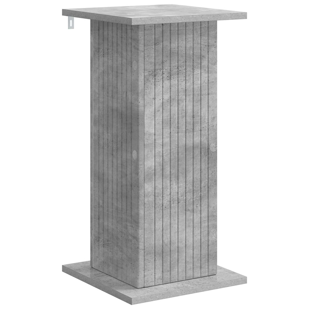 vidaXL Stojak na rośliny 2 pcs Betonowy szary 30,5 x 30 x 60,5 cm