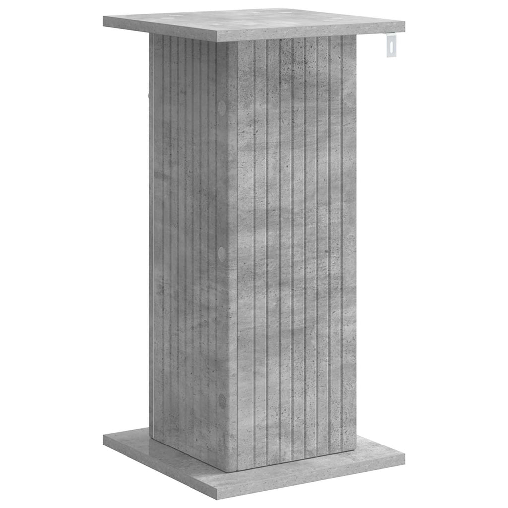vidaXL Stojak na rośliny 2 szt. Betonowy szary 30,5 x 30 x 60,5 cm
