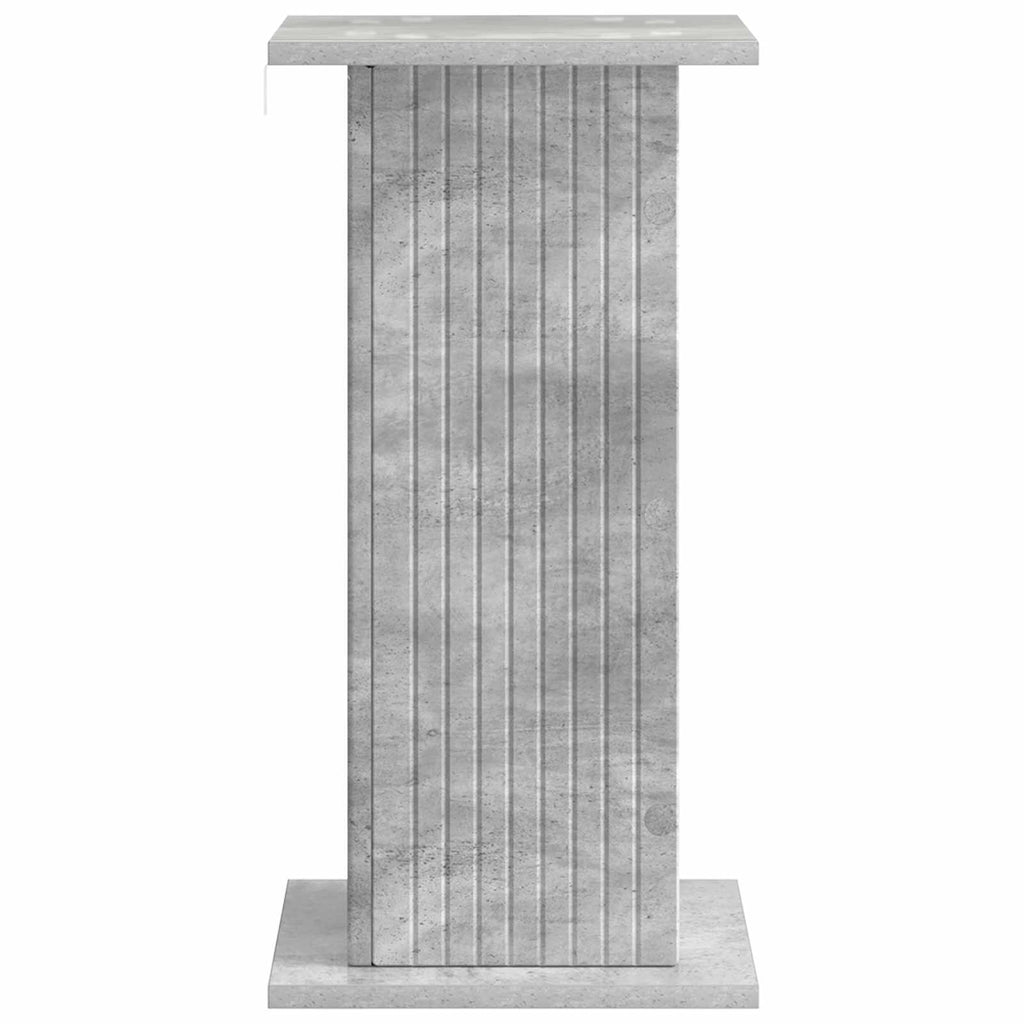 vidaXL Stojak na rośliny 2 pcs Betonowy szary 30,5 x 30 x 60,5 cm