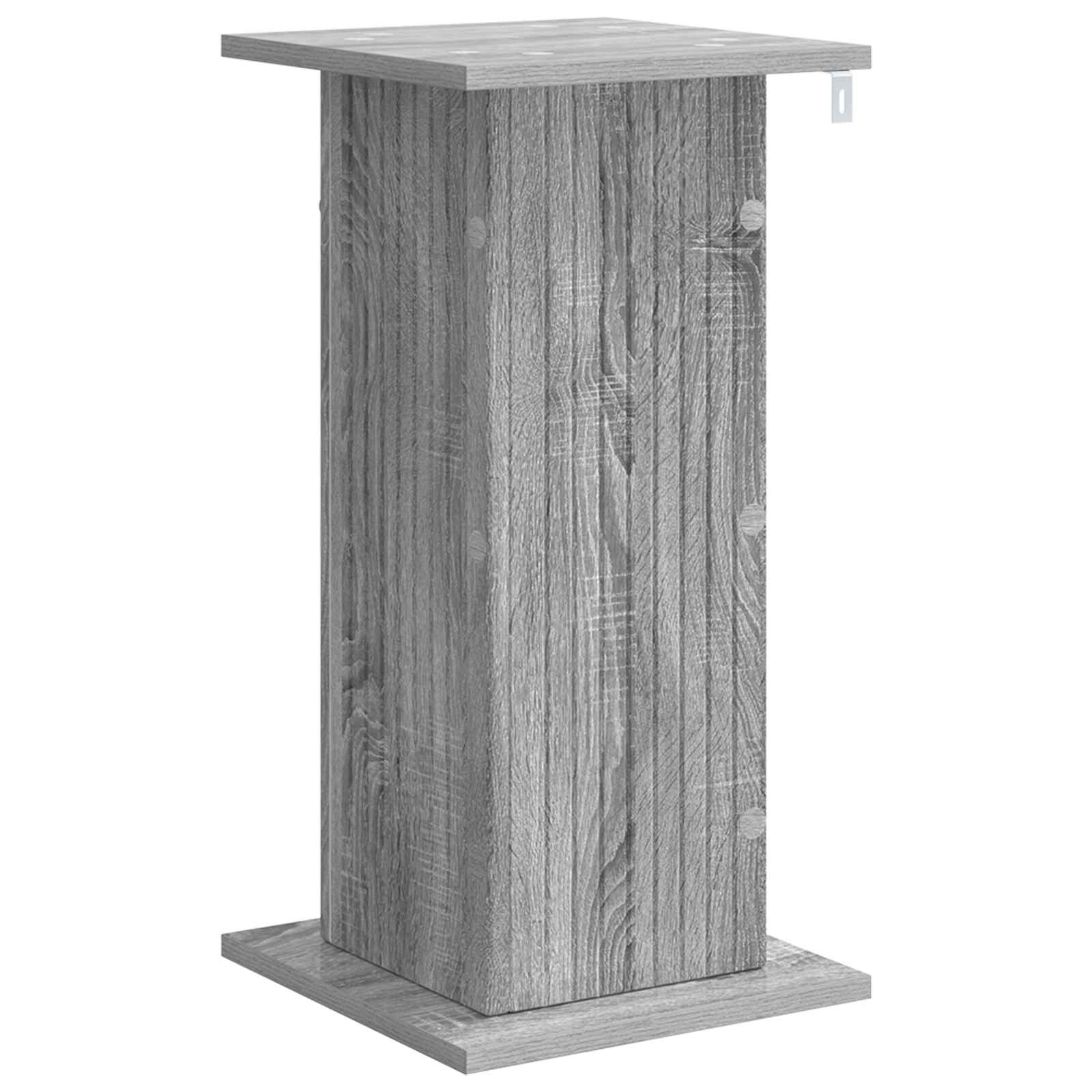 vidaXL Stojak na rośliny Szary Sonoma 30,5 x 30 x 60,5 cm