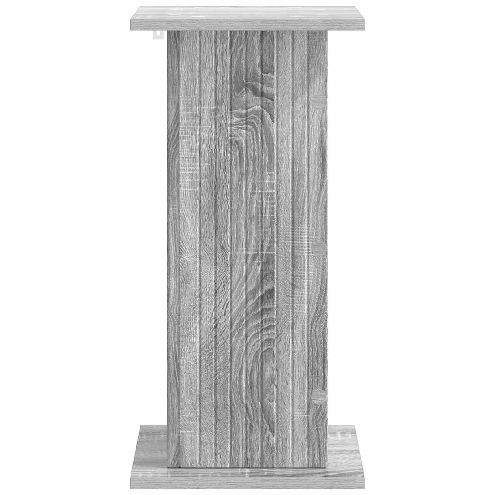 vidaXL Stojak na rośliny Szary Sonoma 30,5 x 30 x 60,5 cm