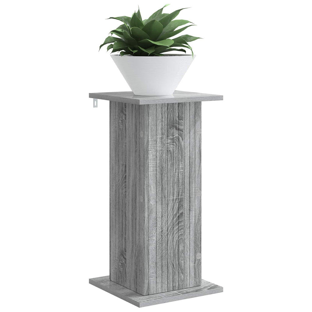 vidaXL Stojak na rośliny Szary Sonoma 30,5 x 30 x 60,5 cm