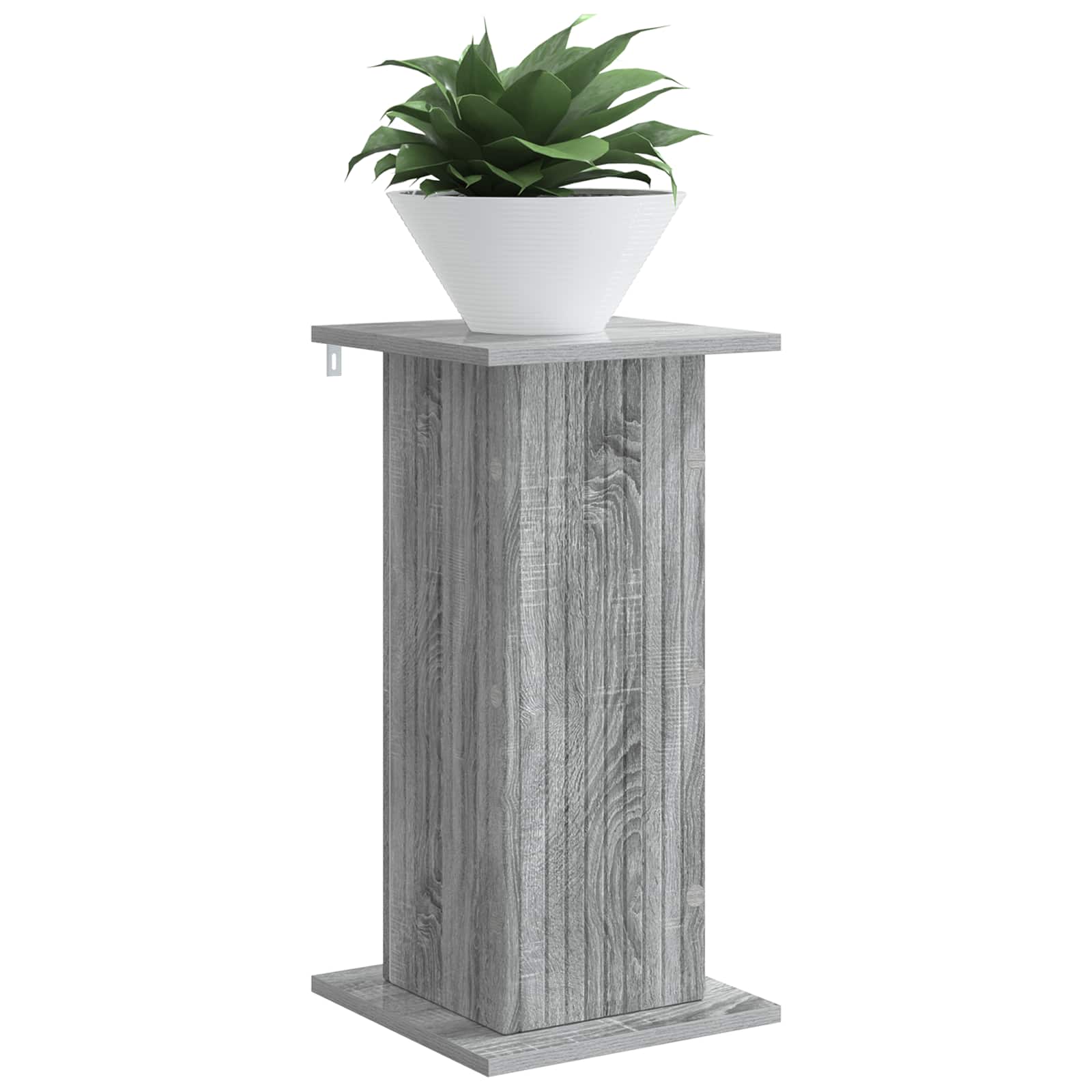 vidaXL Stojak na rośliny Szary Sonoma 30,5 x 30 x 60,5 cm