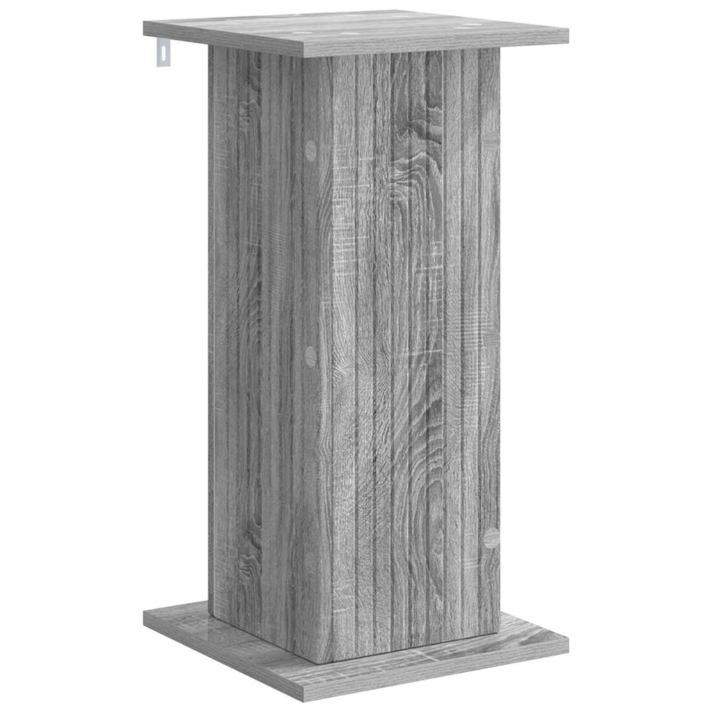 vidaXL Stojak na rośliny 2 pcs Szary Sonoma 30,5 x 30 x 60,5 cm