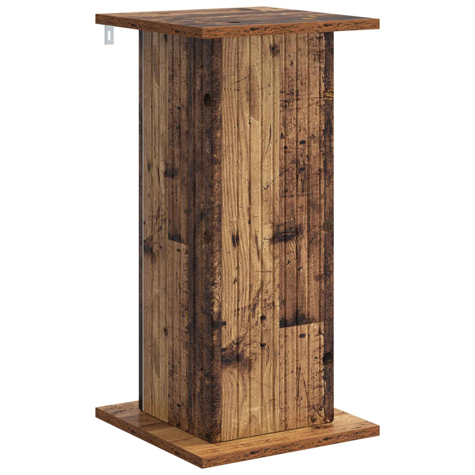 vidaXL Stojak na rośliny Stare drewno 30,5 x 30 x 60,5 cm