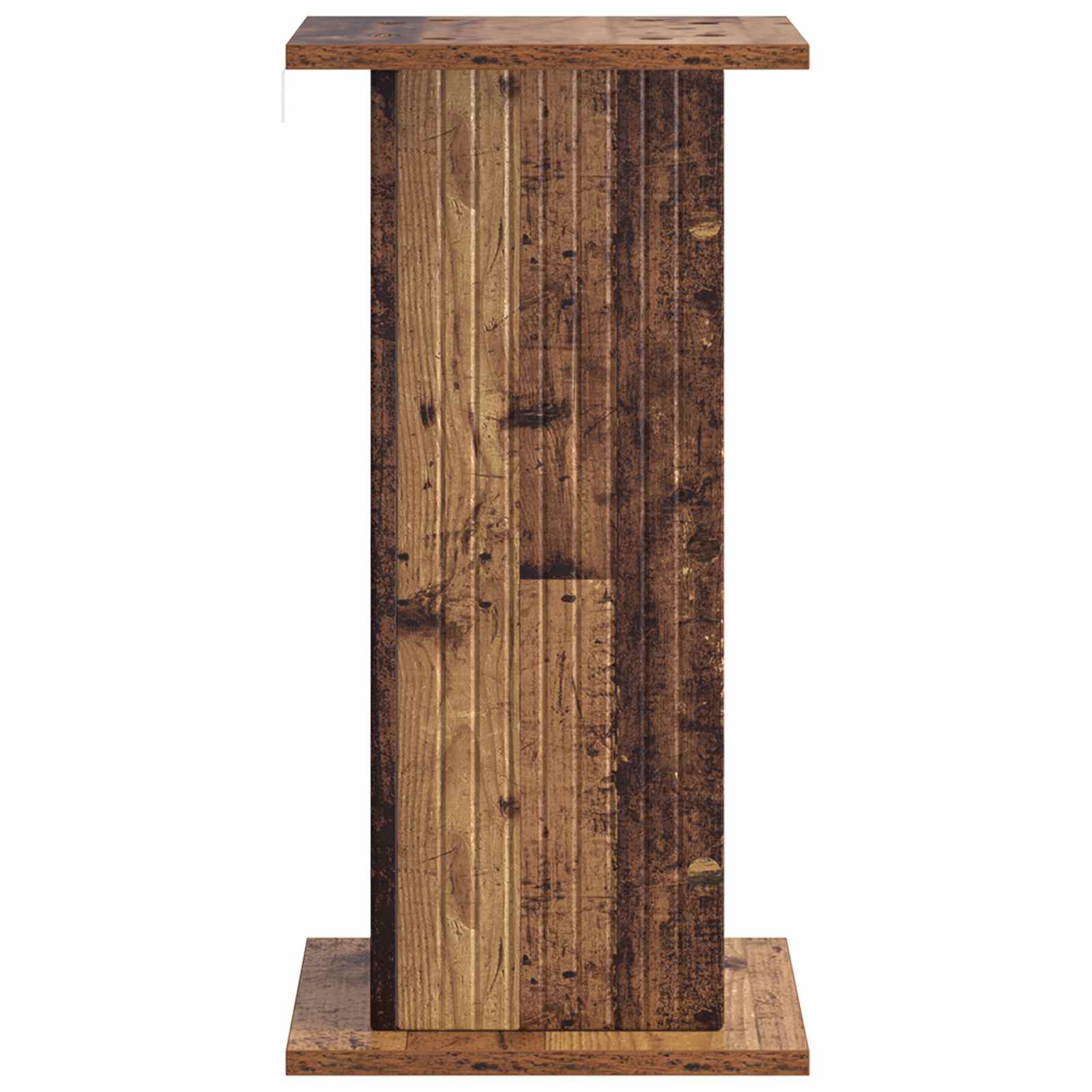 vidaXL Stojak na rośliny Stare drewno 30,5 x 30 x 60,5 cm