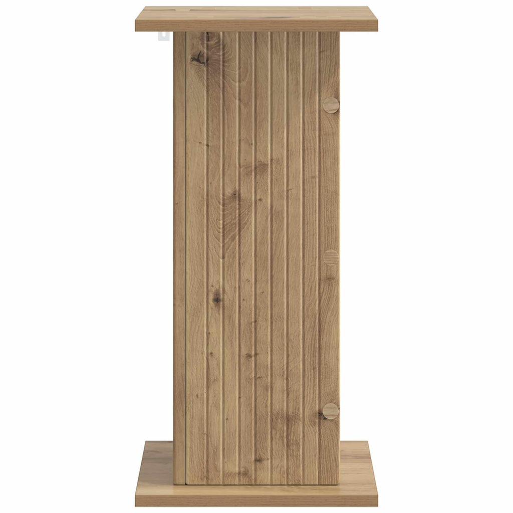 vidaXL Stojak na rośliny 2 pcs Dąb artisan 30,5 x 30 x 60,5 cm