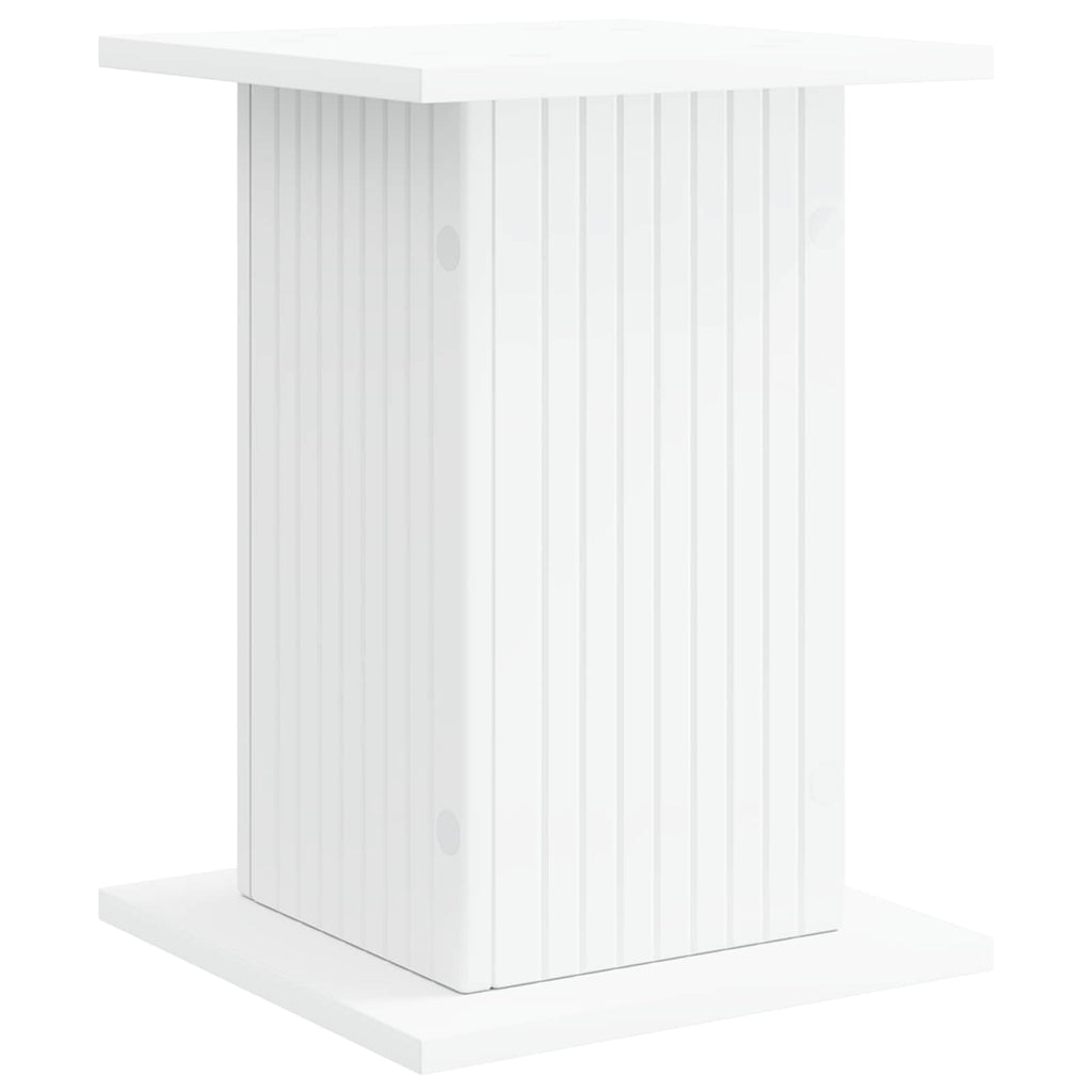 vidaXL Stojak na rośliny 2 pcs Biały 30,5 x 30 x 43 cm