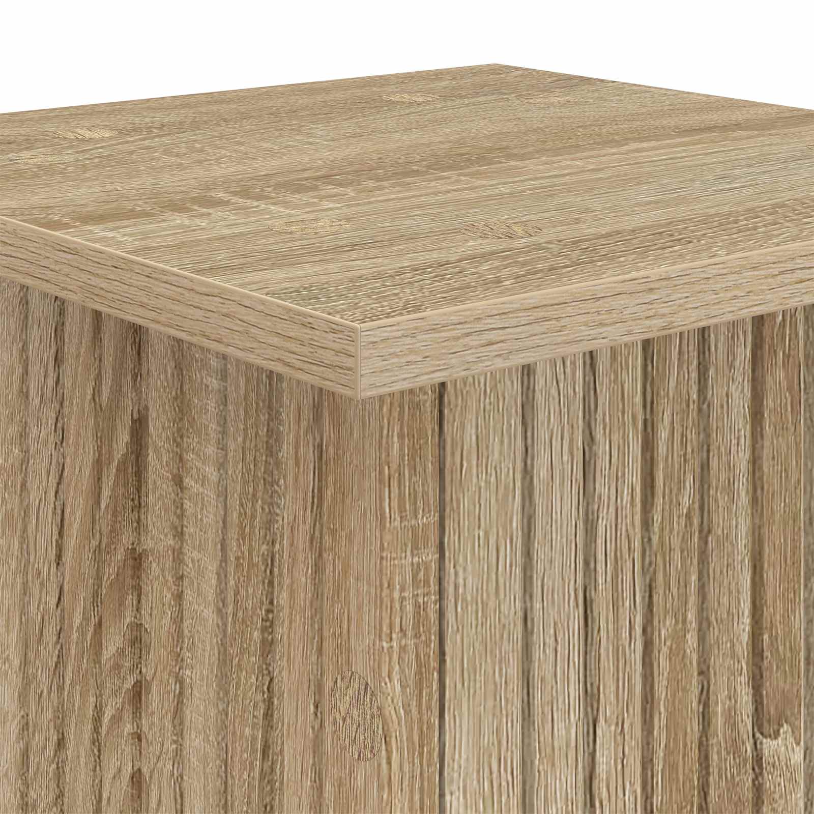 vidaXL Stojak na rośliny 2 pcs dąb Sonoma 30,5 x 30 x 43 cm