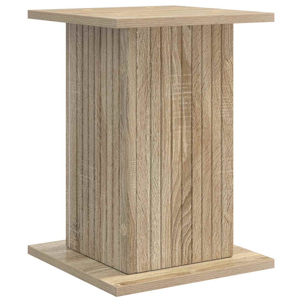 vidaXL Stojak na rośliny 2 pcs dąb Sonoma 30,5 x 30 x 43 cm