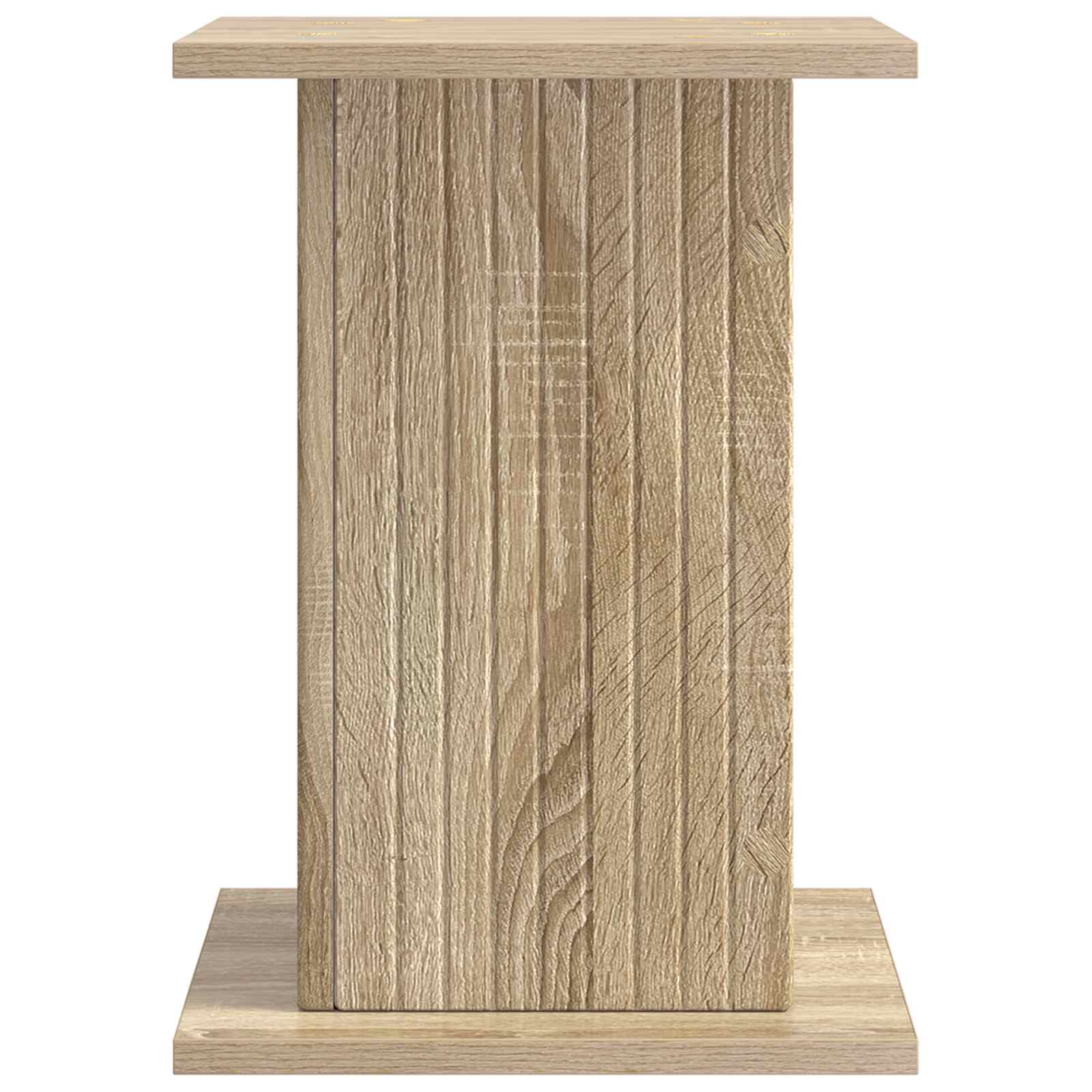 vidaXL Stojak na rośliny 2 pcs dąb Sonoma 30,5 x 30 x 43 cm